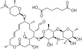 Spiramycin adipate, 68880-55-7, Manufacturer, Supplier, India, China