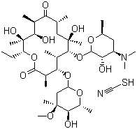 Erythromycin thiocyanate, 7704-67-8, Manufacturer, Supplier, India, China