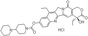 Irinotecan hydrochloride, 100286-90-6, Manufacturer, Supplier, India, China