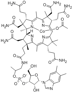 Hydroxocobalamin acetate, 22465-48-1, Manufacturer, Supplier, India, China