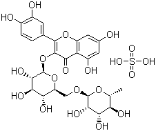 Rutin sulfate, 12768-44-4, Manufacturer, Supplier, India, China