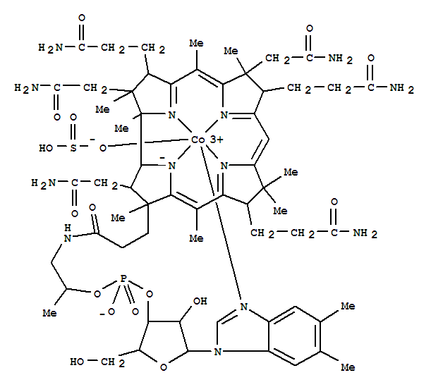 Sulphito cobalamin, 15671-27-9, Manufacturer, Supplier, India, China