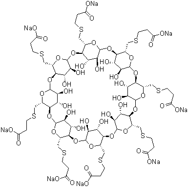 Sugammadex sodium, 343306-79-6, Manufacturer, Supplier, India, China