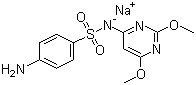 Sulfadimethoxine sodium, 1037-50-9, Manufacturer, Supplier, India, China