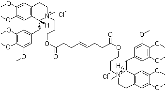 Mivacurium chloride, 106861-44-3, Manufacturer, Supplier, India, China