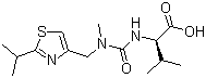 N-((N-Methyl-N-((2-isopropyl-4-thiazolyl)methyl)amino)carbonyl)-L-valine, 154212-61-0, Manufacturer, Supplier, India, China