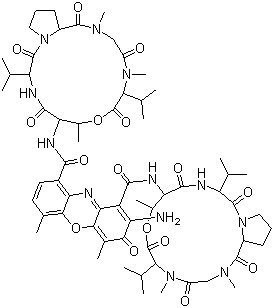 Dactinomycin, 50-76-0, Manufacturer, Supplier, India, China
