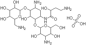 Amikacin sulfate salt, 149022-22-0, Manufacturer, Supplier, India, China
