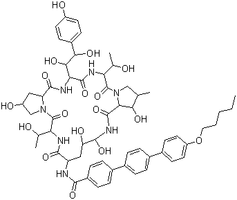 Anidulafungin, 166663-25-8, Manufacturer, Supplier, India, China