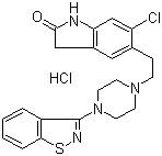Ziprasidone hydrochloride, 138982-67-9, Manufacturer, Supplier, India, China