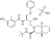 Nelfinavir mesylate, 159989-65-8, Manufacturer, Supplier, India, China